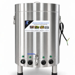 Nồi điện nấu phở đế tròn 160 lít Atlantis AL18160 basic