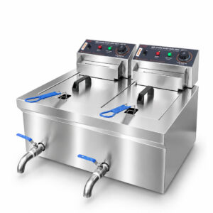 Bếp chiên đôi 2 ngăn 15L
